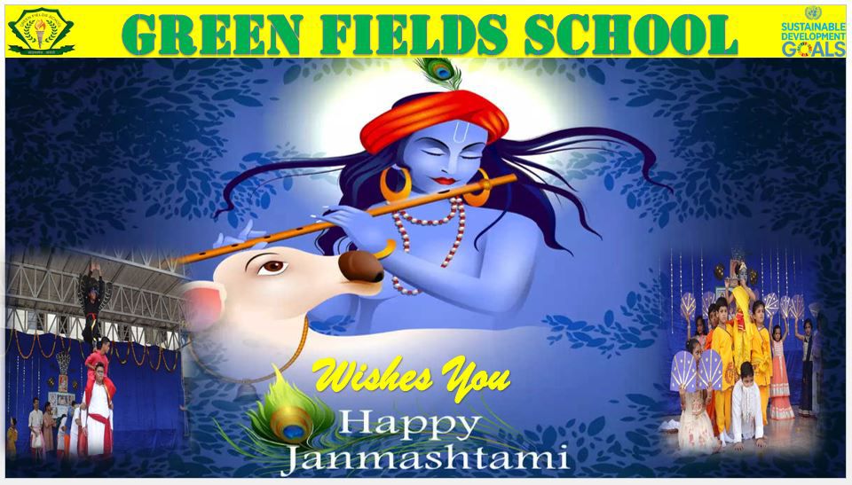 May the blessings of Lord Krishna be with you always ! Shubh Janmashtami!
